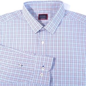 Untuckit Men's Collared Button Up Shirt Multicolor XXL Long Sleeves‎ Plaid